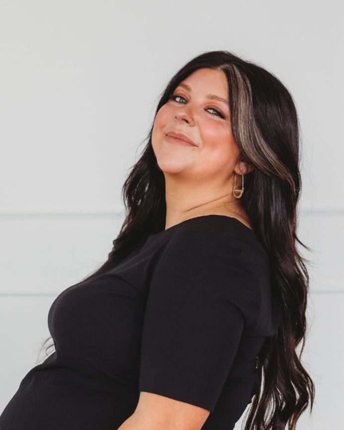 Haleigh Shafer, The Brow Babe, esthetician at ADM Hair Studio